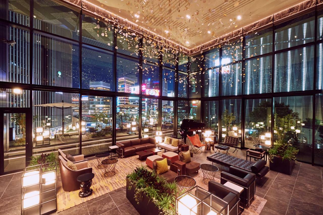 The Gate Hotel Tokyo By Hulic Exteriér fotografie The lounge at the 39th floor