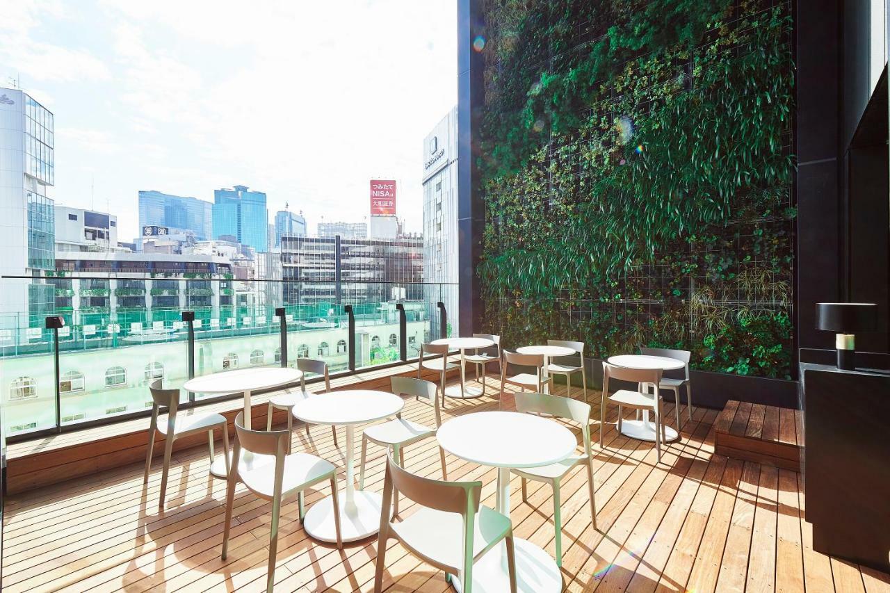 The Gate Hotel Tokyo By Hulic Exteriér fotografie The rooftop lounge